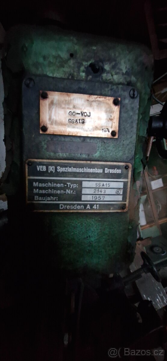 Prodám soubor 3 brusnych strojů Vollmer - 7