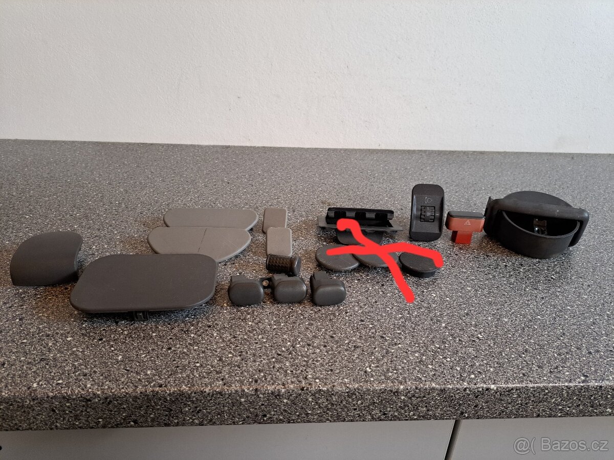 Fiat Punto I plasty interiéru - 7