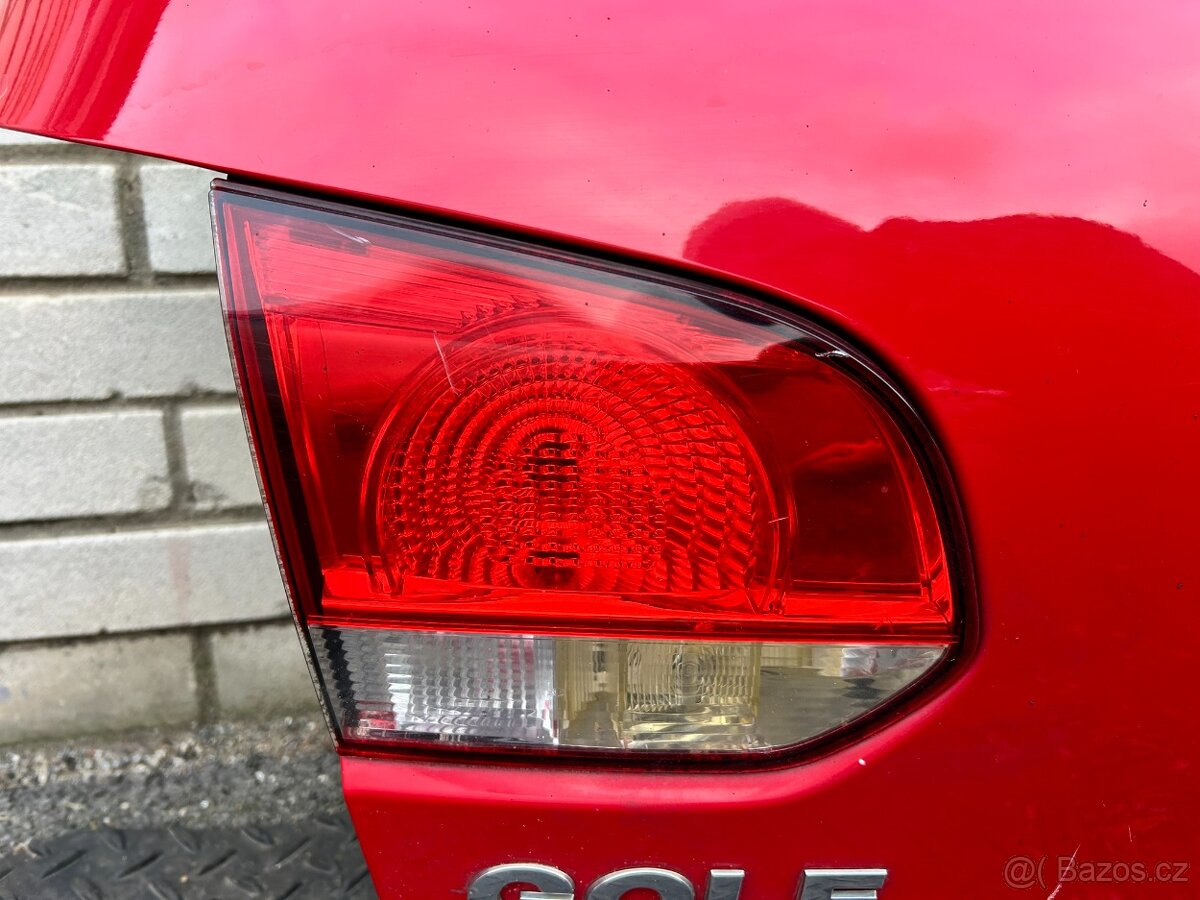 Páté dveře červené Golf VI krátký - 7
