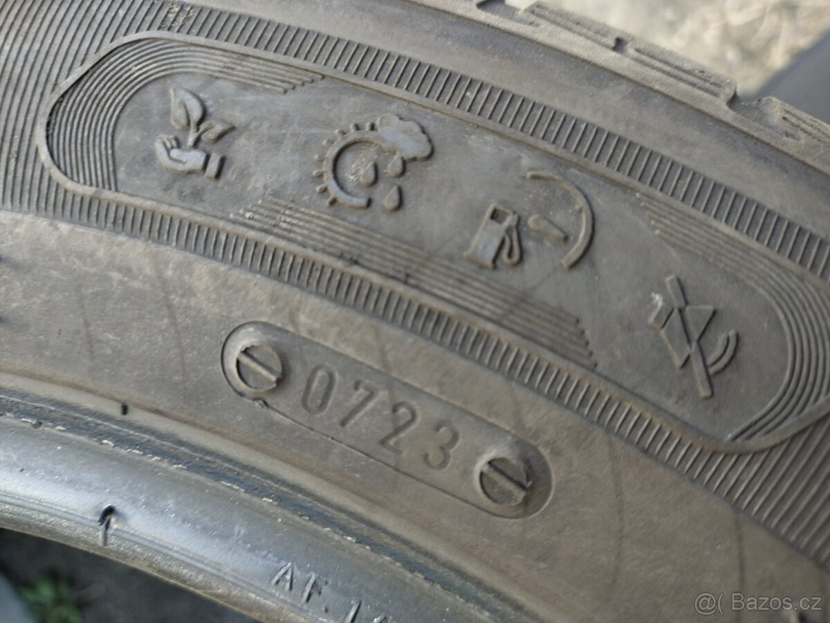 165/65 R14 letní pneu 2ks 5,5 mm - 7