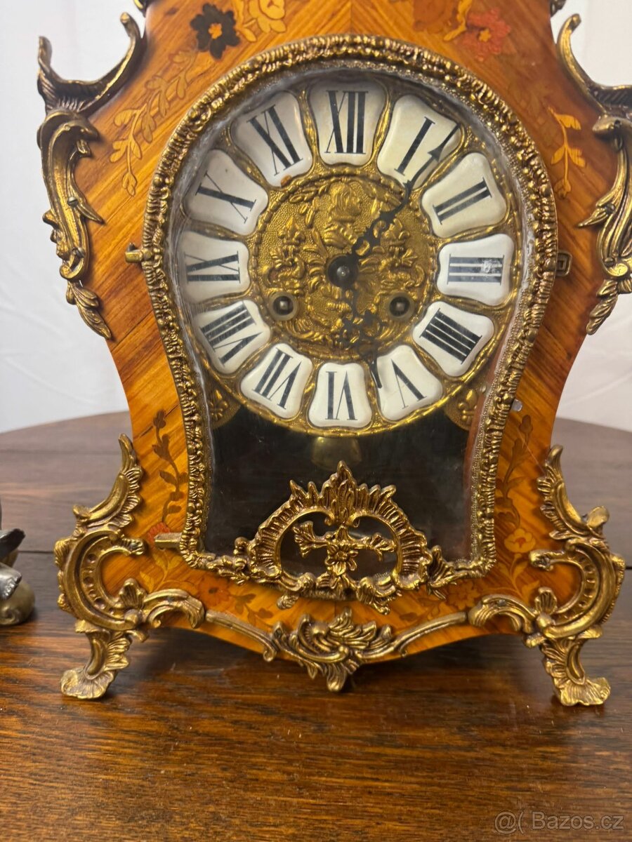 Starožitné hodiny Boulle (135054) - 7