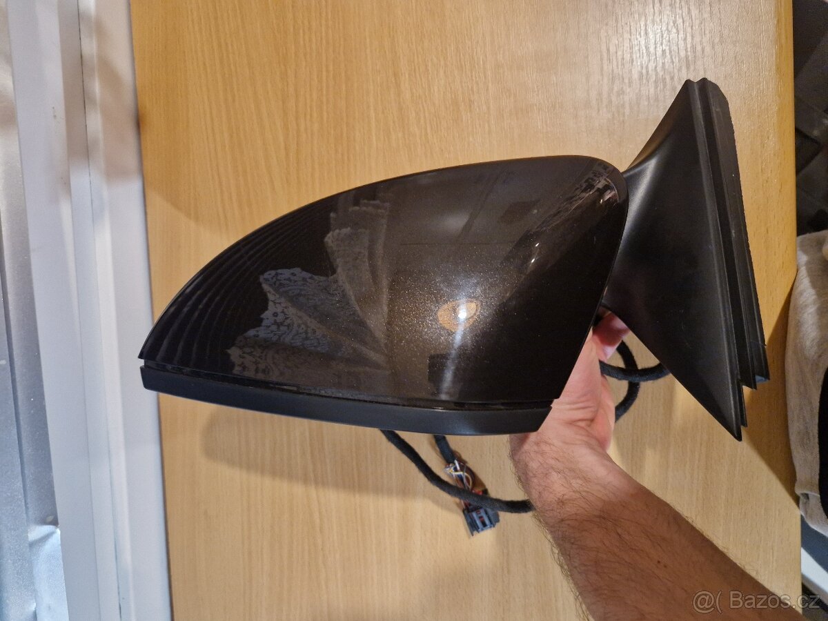 Levé zrcátko - Škoda Superb 3 III - hnedé - 7