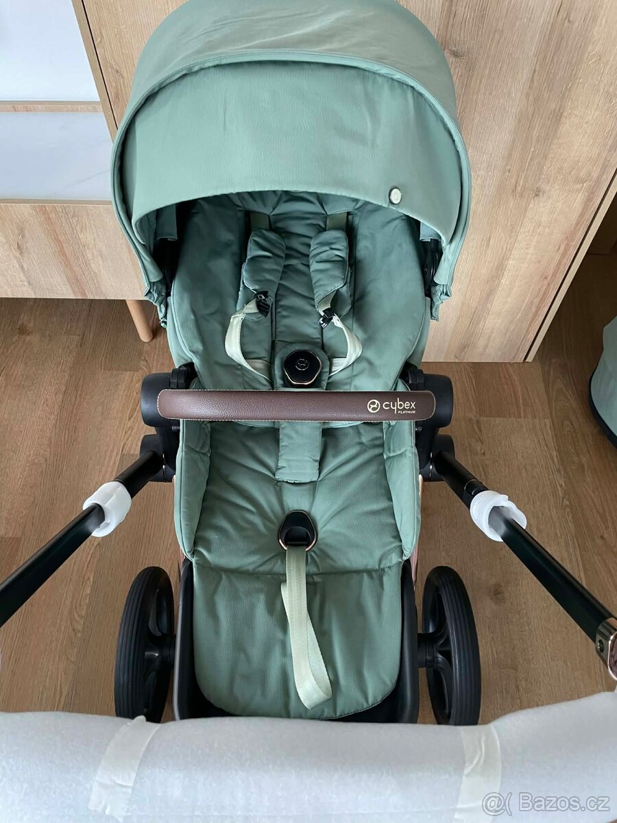 Cybex Priam Leaf Green Rosegold - 7
