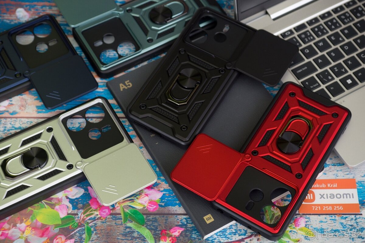 Outdoorová pouzdra s magnetem, stojánkem, krytkou foto - 7