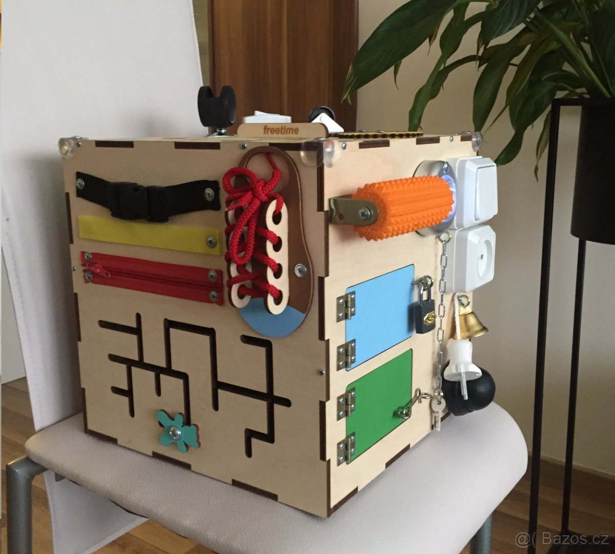 Montessori didaktická kostka - 7