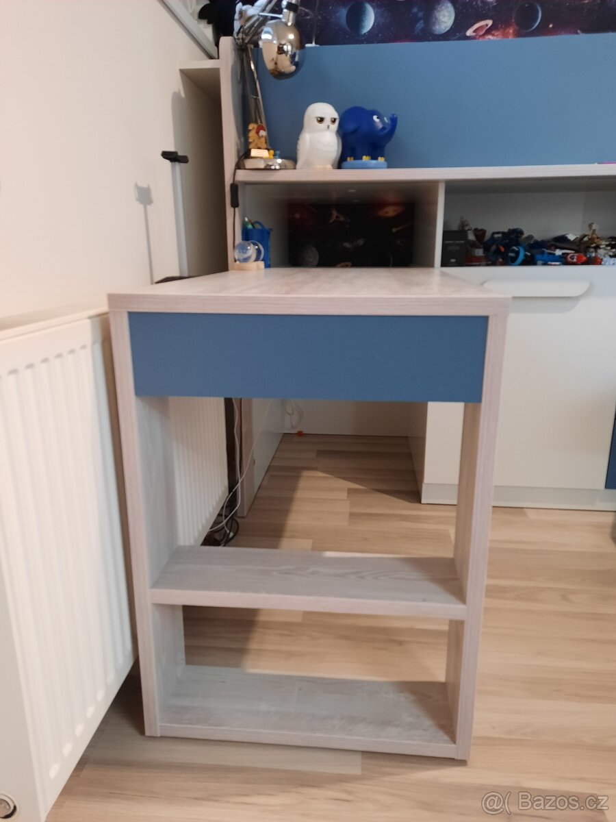 Chytrý dětský/studentský pokoj pro 2 sourozence - 7