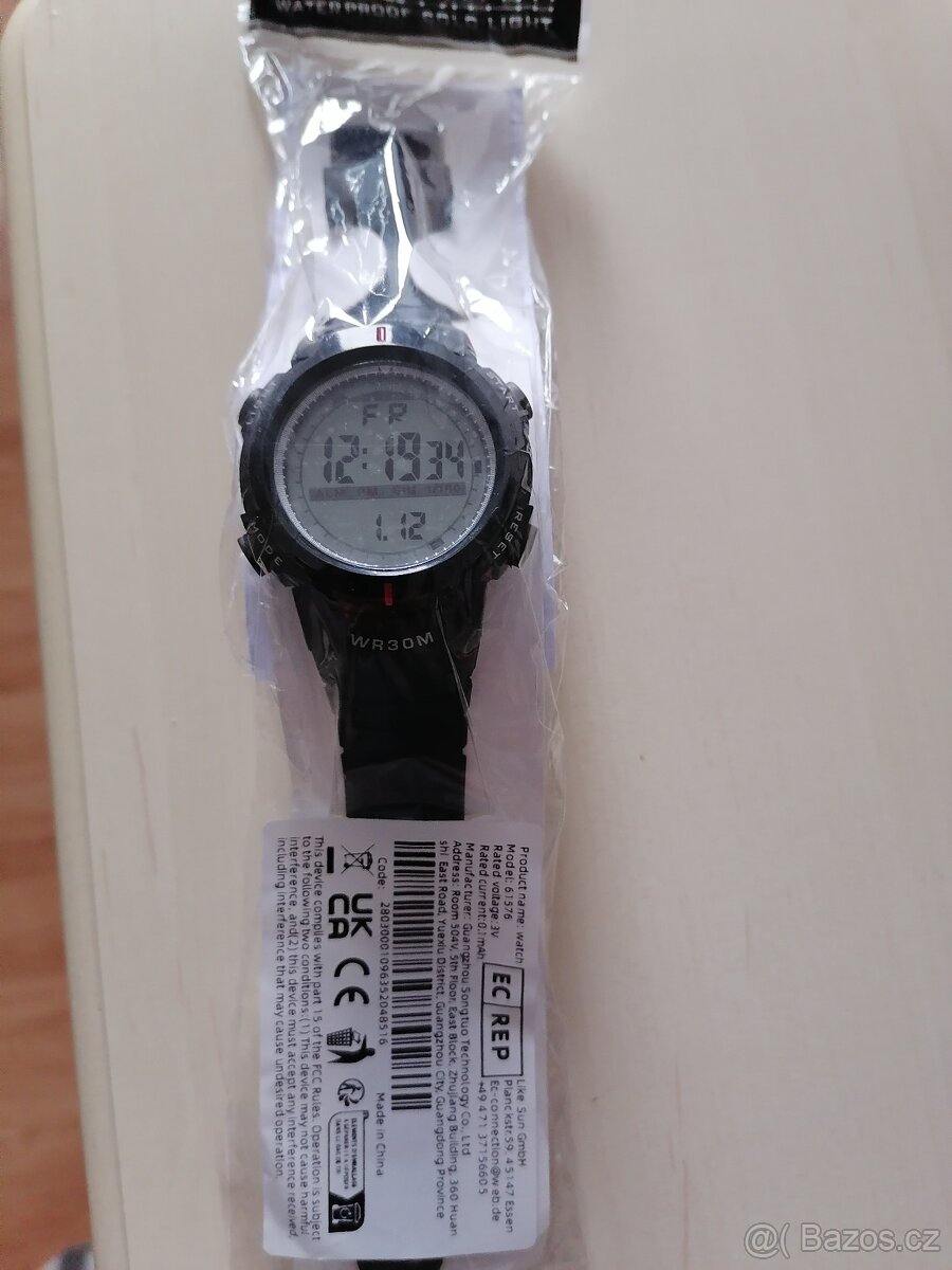 Hodinky pánské, sportovní, digitální. NOVE. - 7