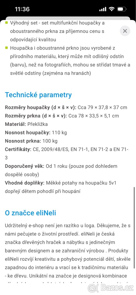 Houpačka Elis design - 7