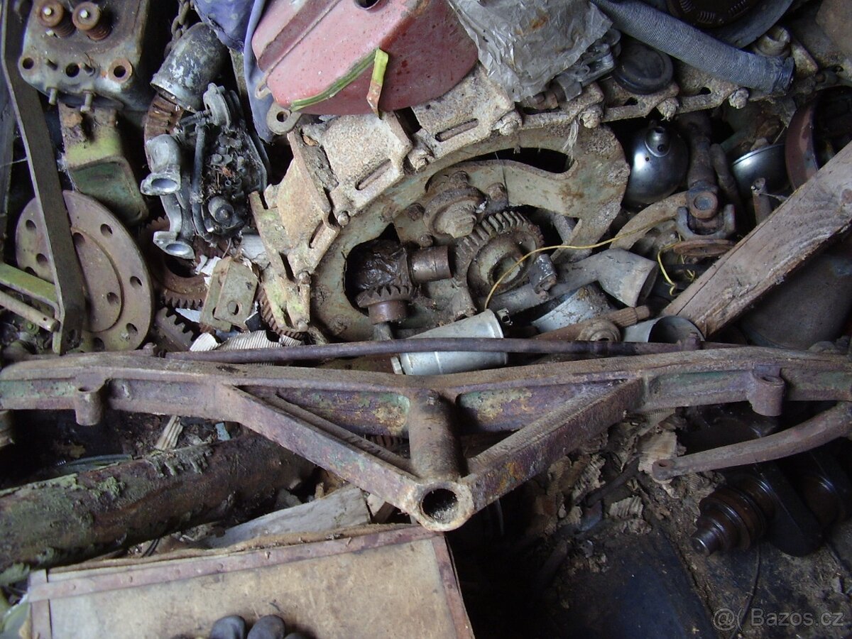 Prodám přední nápravu a díly Zetor 15 - 7