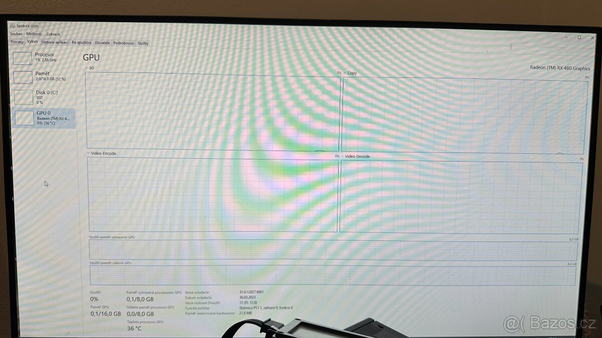 GPU MSI RX 480 GAMING X 8 GB - 7