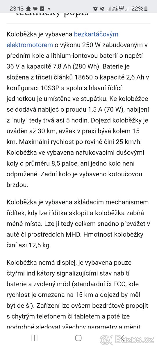 Elektrická koloběžka Mi Electric Scooter - 7