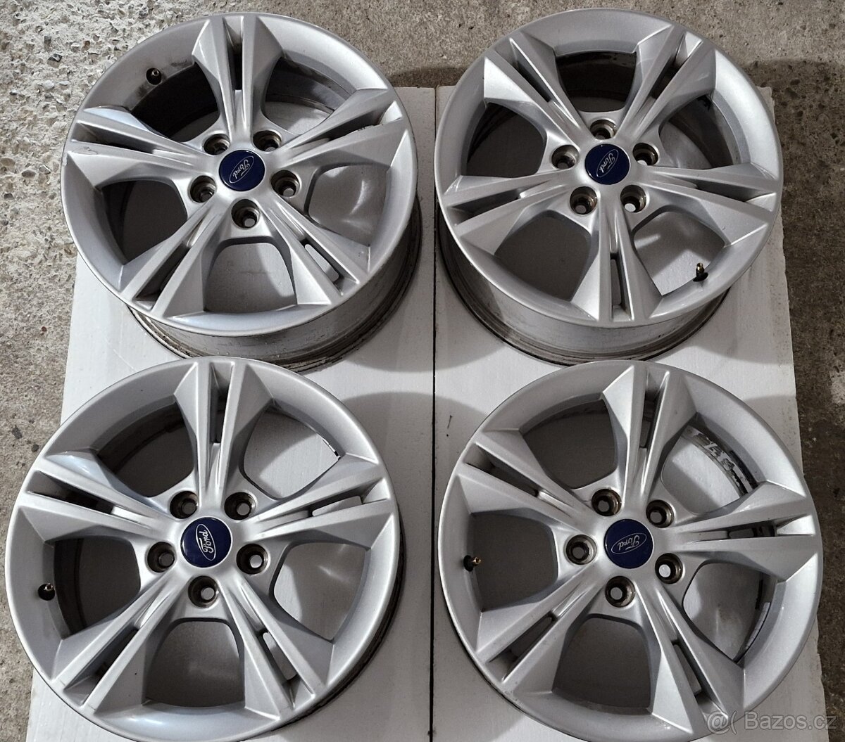 Predám alu. disky Ford 5x108 R16 - 7
