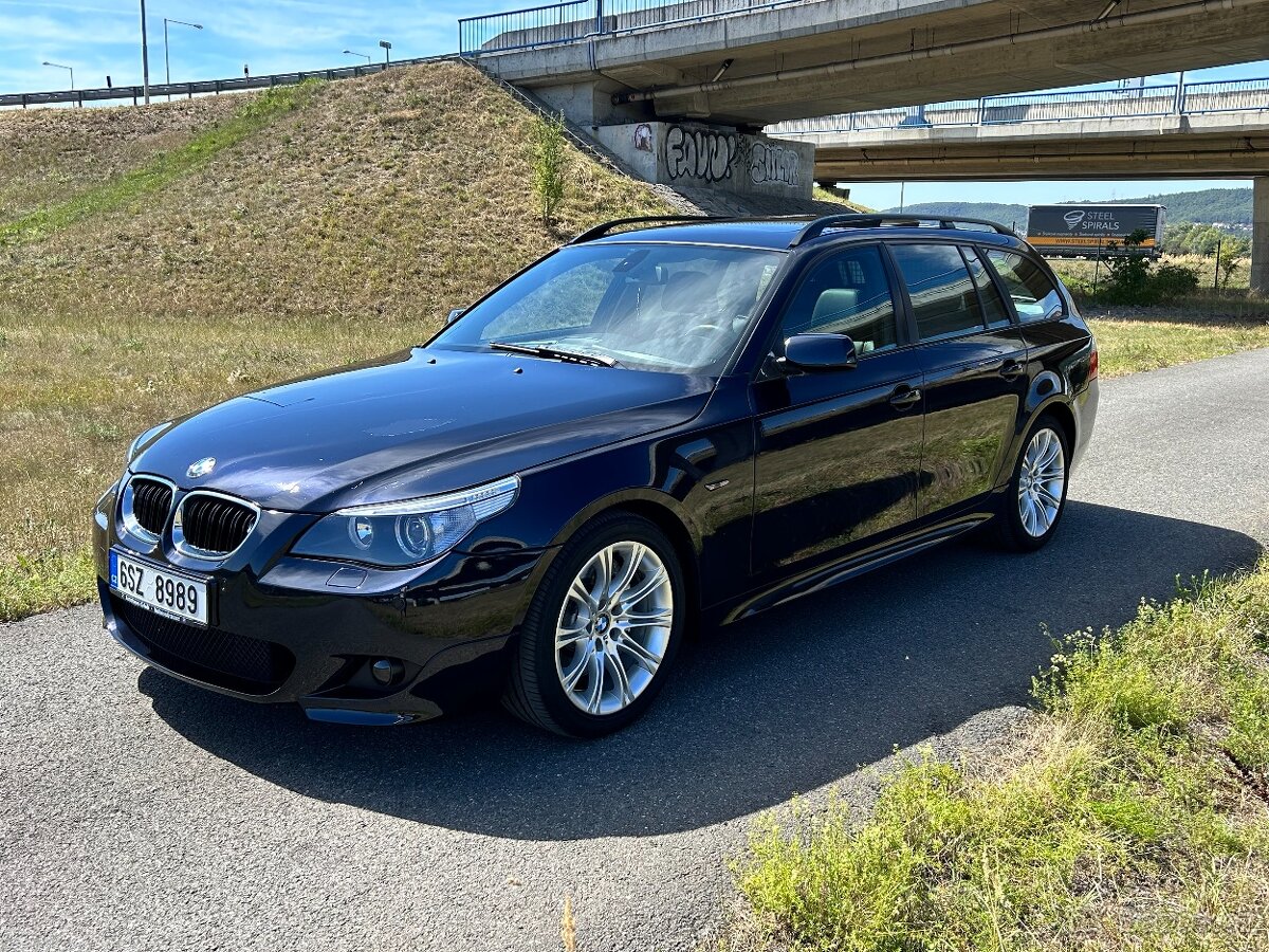 BMW 535d Touring, M paket, servis, Carbonschwarz - 7