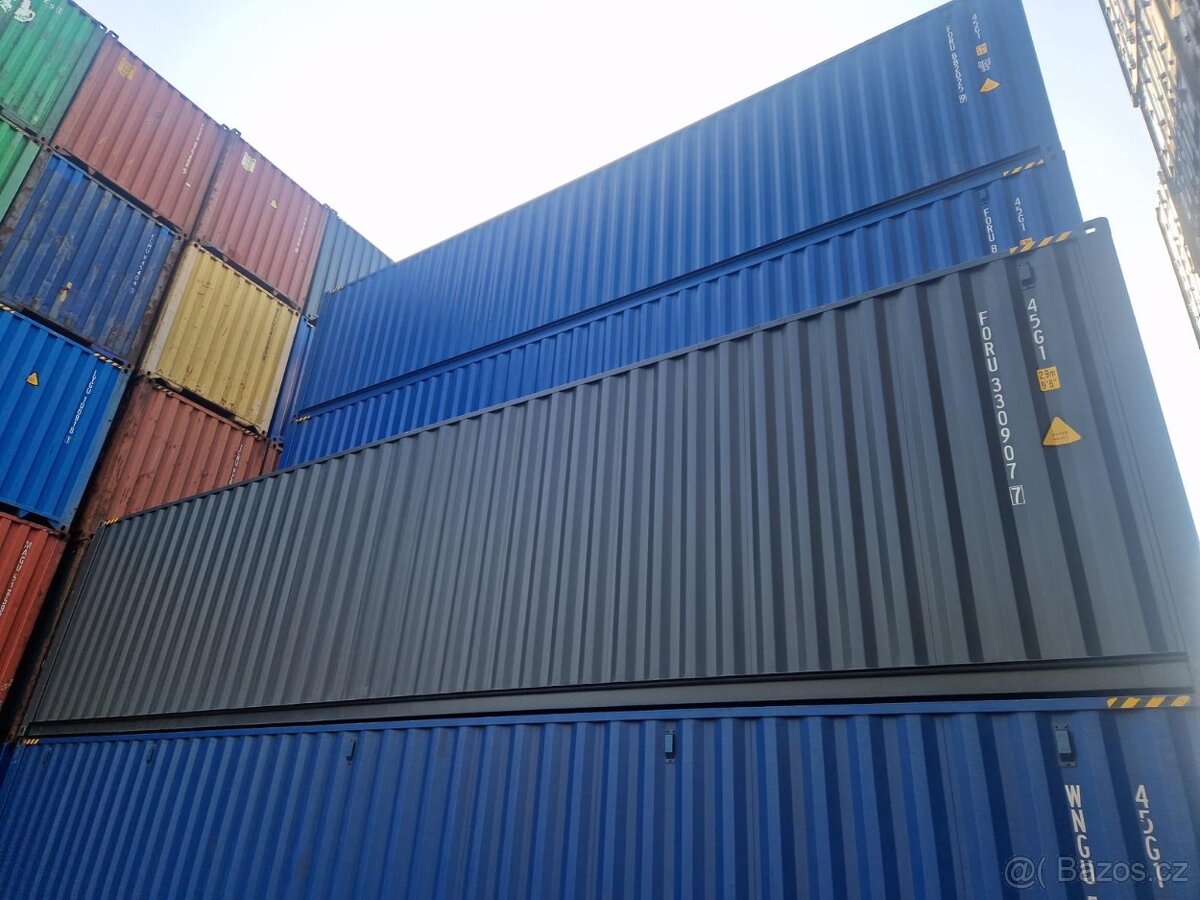 nový lodní kontejner r.v. 2025 one way dv 20 HC 40 6-12m - 7