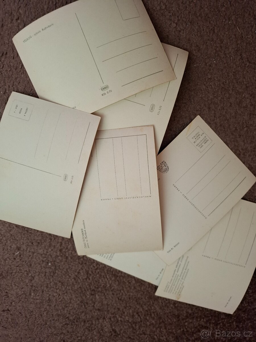 Staré pohlednice č.b. - 7