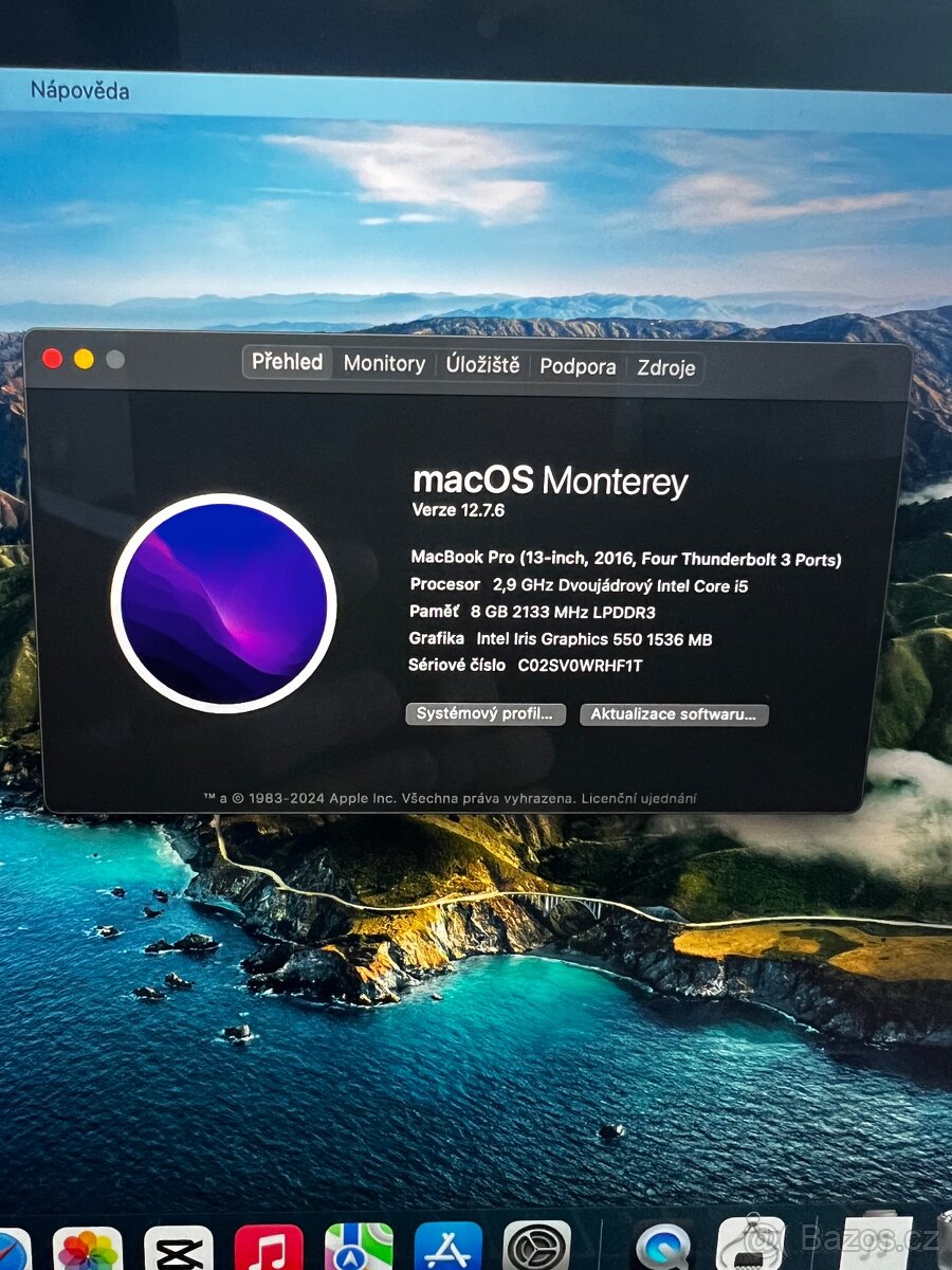 Apple MacBook Pro 13" s Touch Barem (2016) - i5 / 8GB - 7