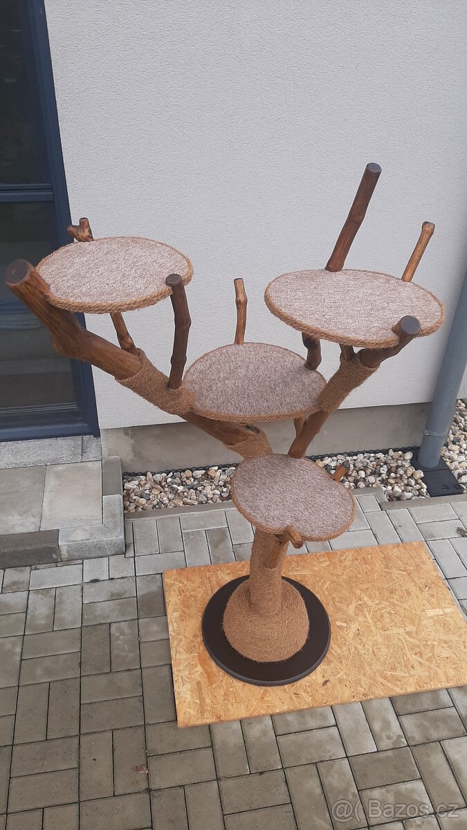 Kocici strom - škrabadlo pro kocky - 7