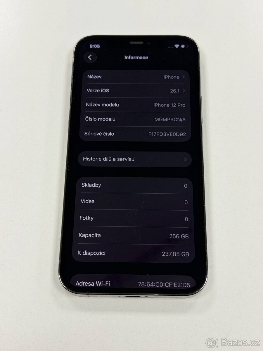 iPhone 12 PRO 256GB ✅ 100% BATERIE - 7