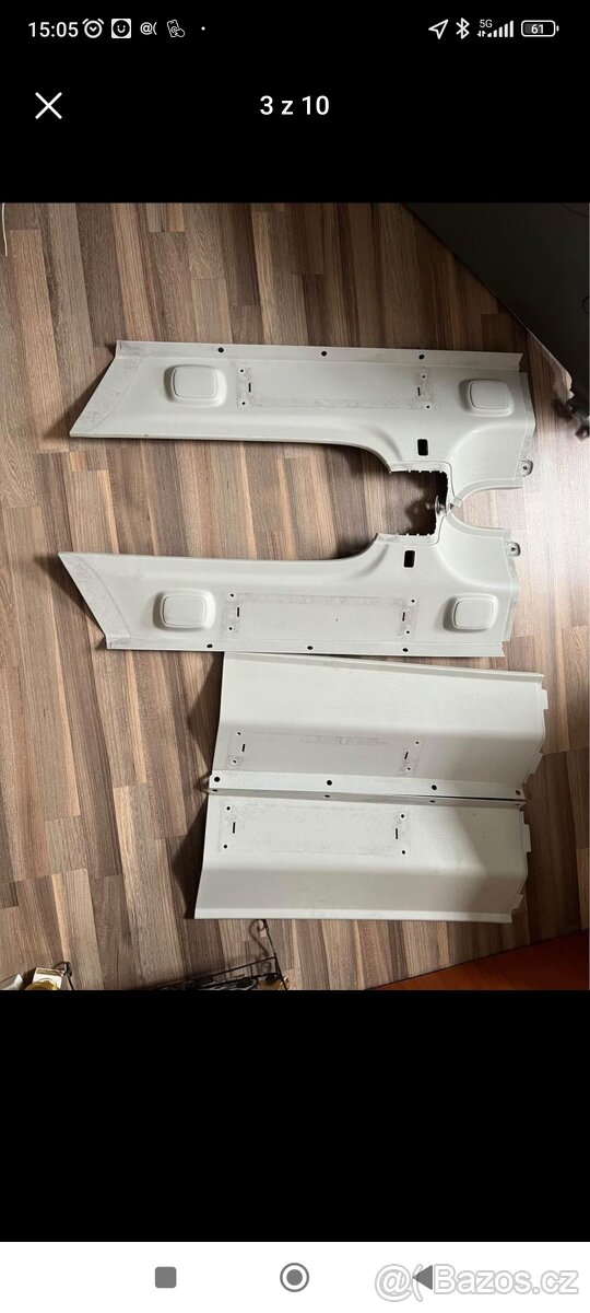 VW Caddy maxi interiérové plasty,stropnice - 7