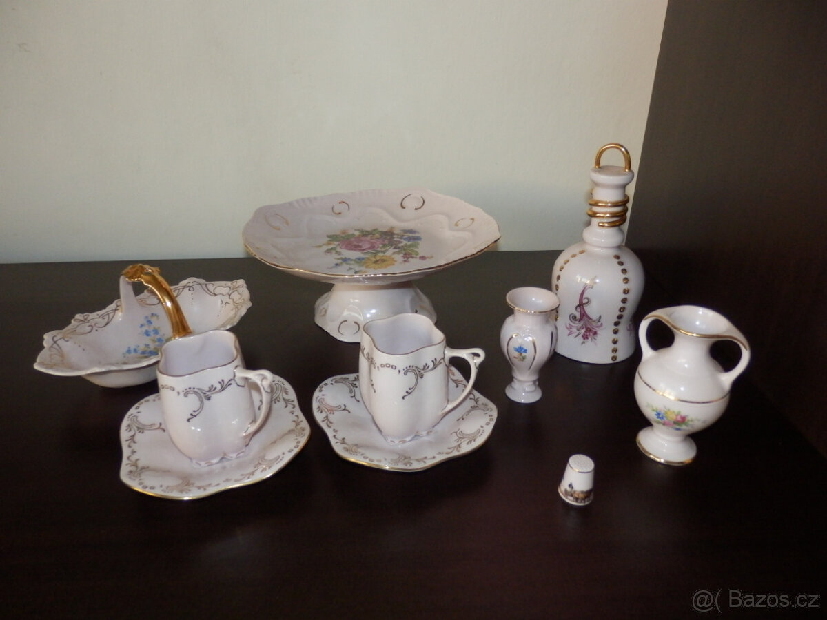 růžový porcelán - různé - 7