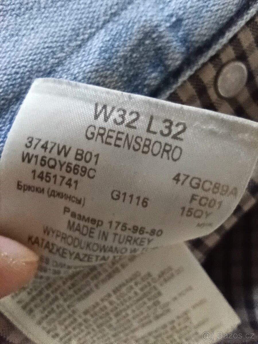 pánské džíny/jeans Wrangler 32/32 - 7