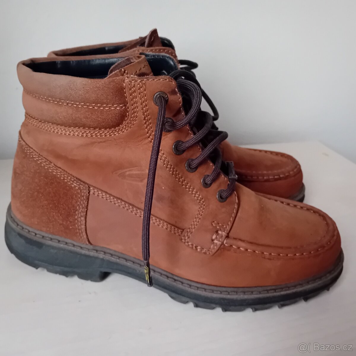 pánské kožené zimní boty č. 42 zn. Camel active - 7