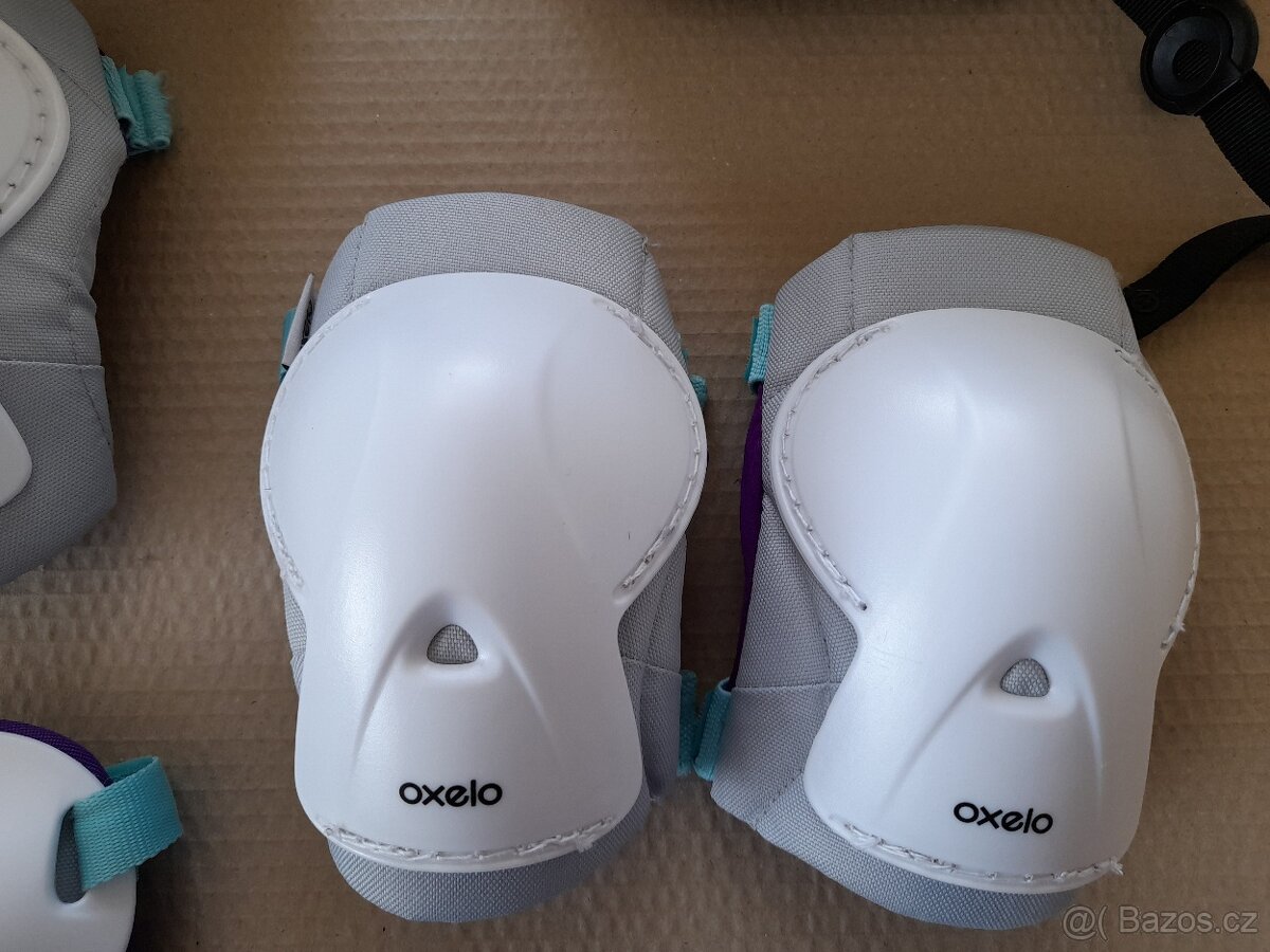 Dívčí in-line brusle s přilbou a chrániči Decathlon - 7