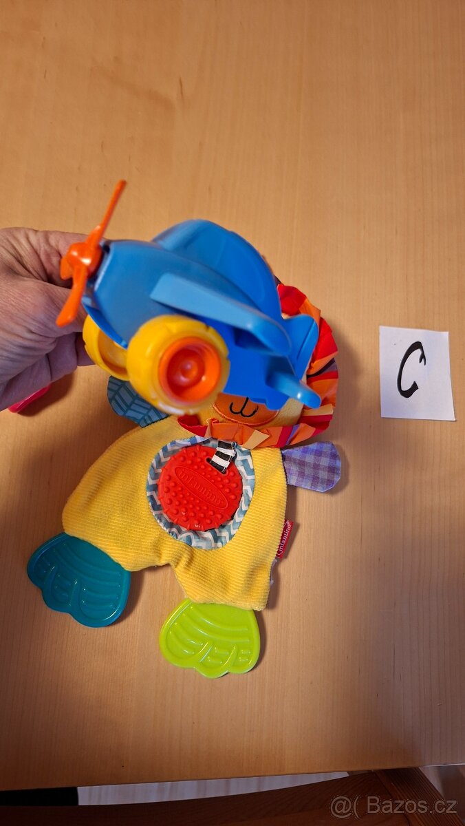 Lucka C - sada chrastítko, kousátko, lvíček - 7