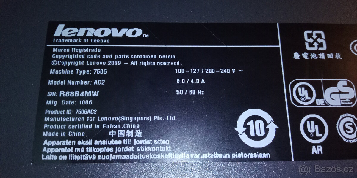 Stolní počítač Lenovo ThinkCentre M58e - 7