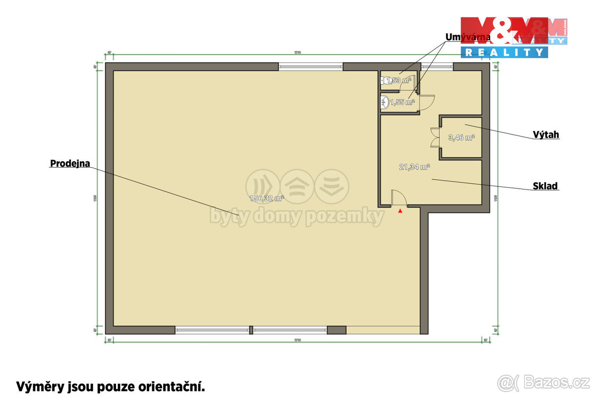 Pronájem obchod a služby, 187 m², Třemošná, ul. Plzeňská - 7