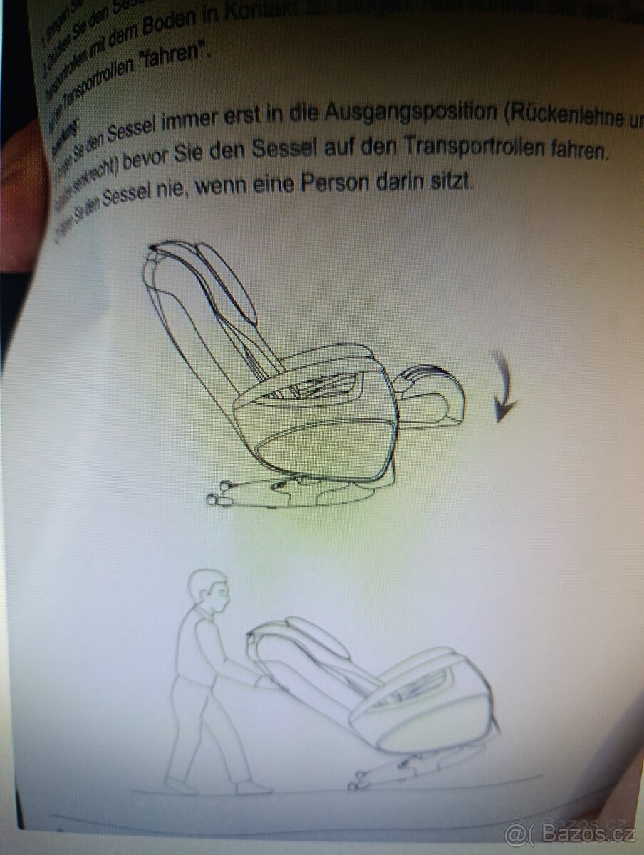 Křeslo masážní, relaxační - 7