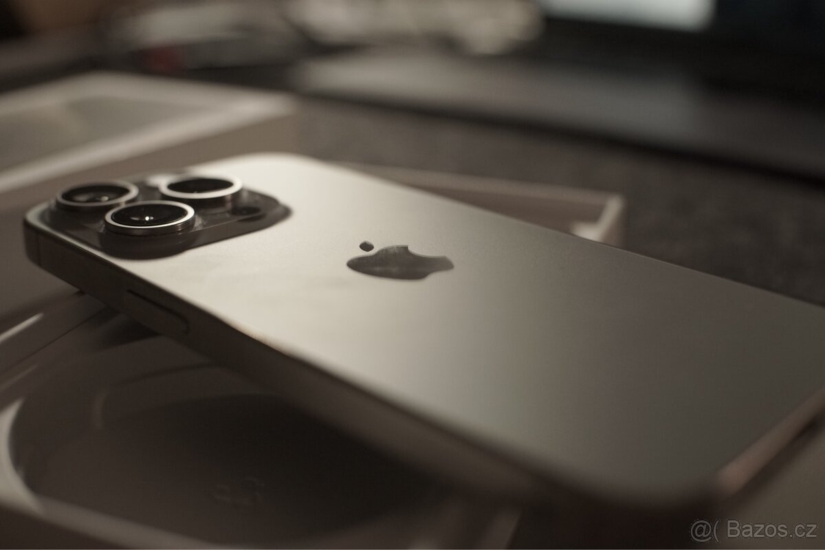iPhone 15 Pro 128Gb Natural Titanium, TOP STAV - 7