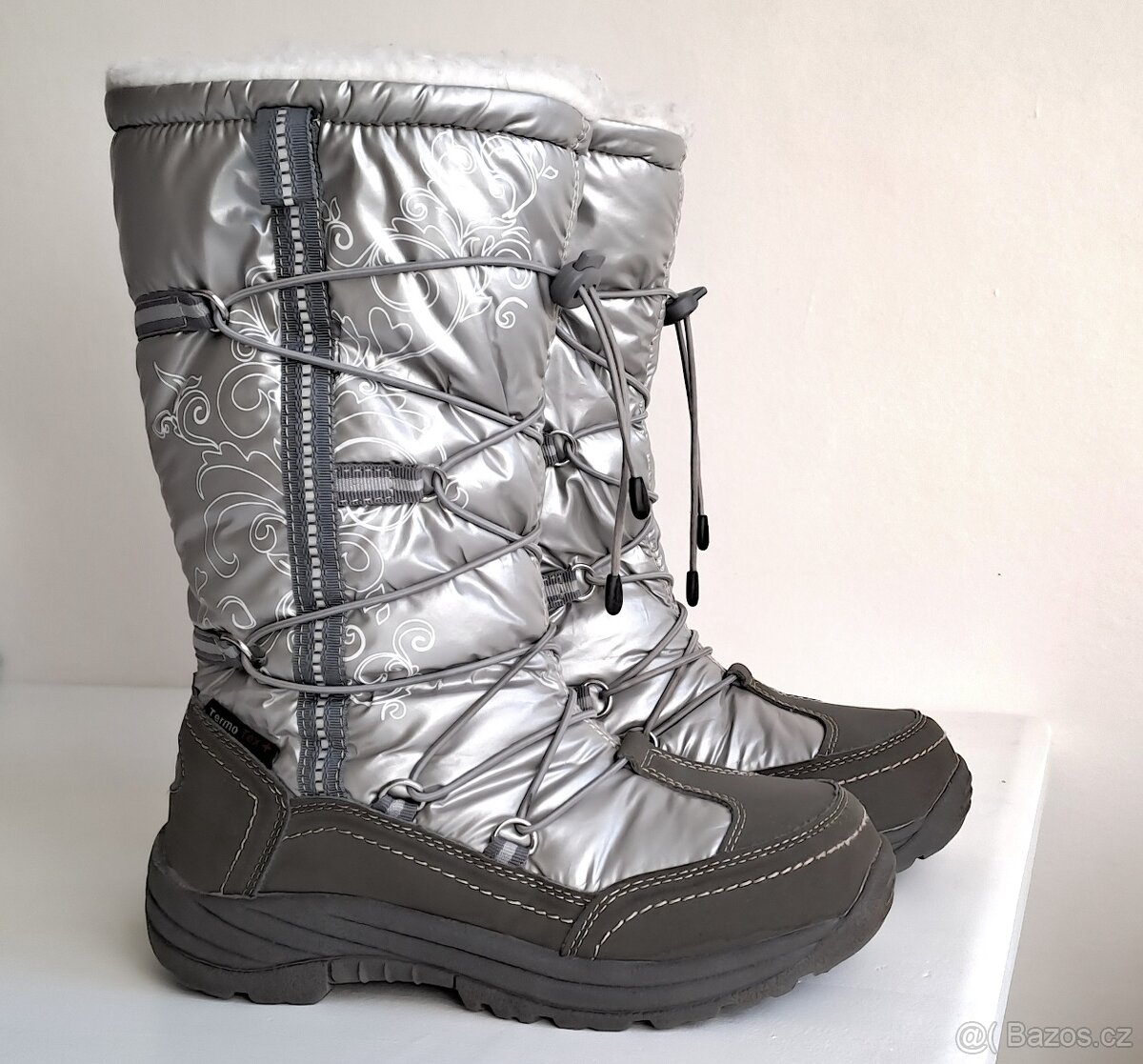 Zánovní nepromokavé dívčí zimní boty vel. 35 - 7