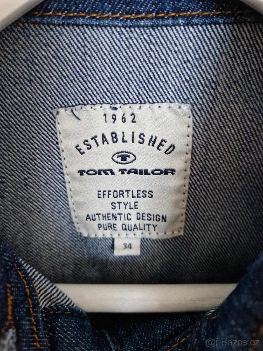 Tom Tailor, džínové šaty vel. - 7