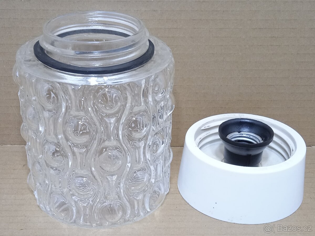 S35 - Bakelitové retro nástěnné / stropní světlo - 7