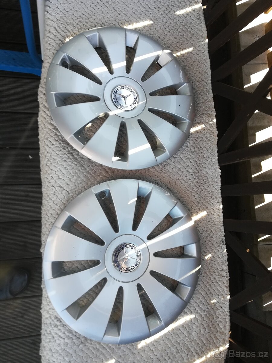 ORIG. POKLICE MERCEDES 15", POUZE 2 KS, Č. A2464010024 - 7
