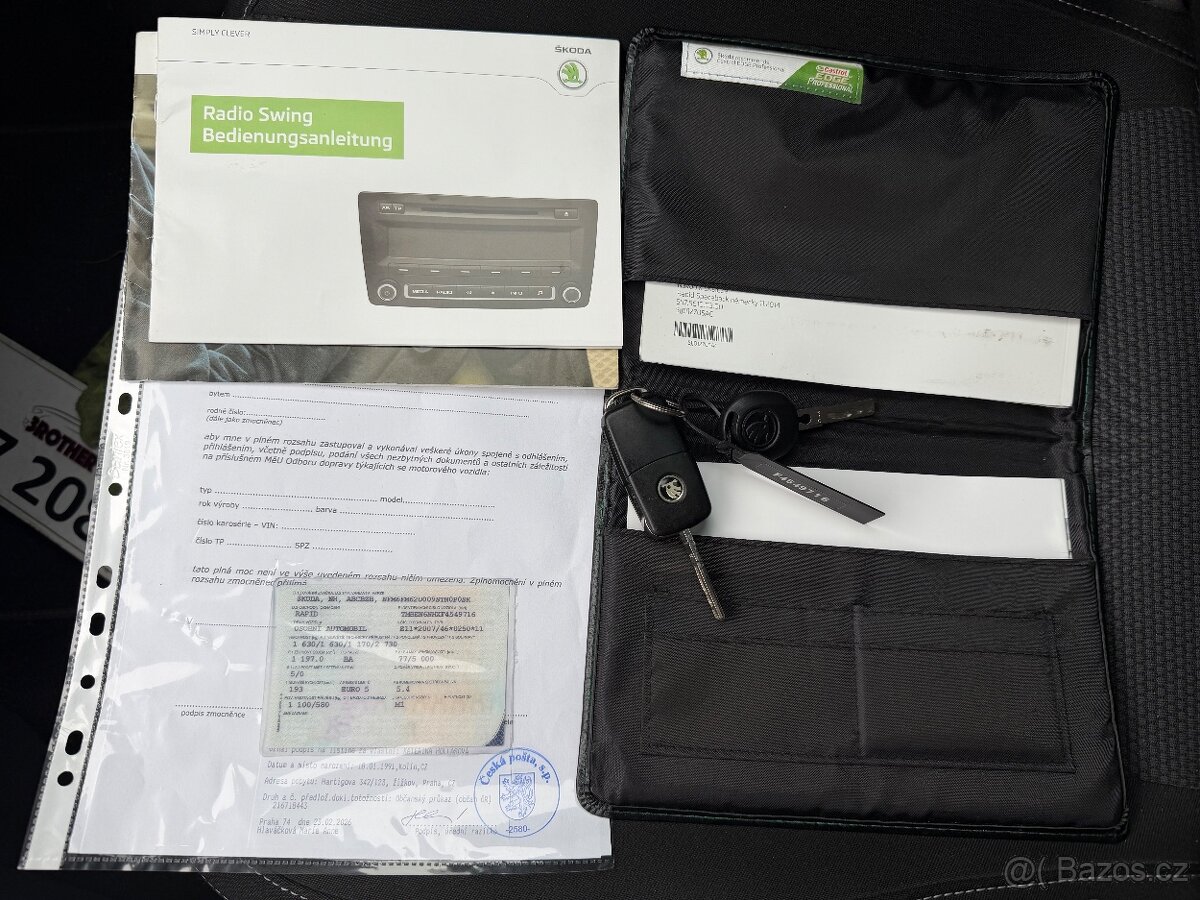 Škoda Rapid 1.2TSi 100EDITION 2015 SUPER STAV - 7