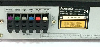 Hanseatik AVR-650B, DVD AV receiver+repro 5.1,DO,návod SLEVA - 7