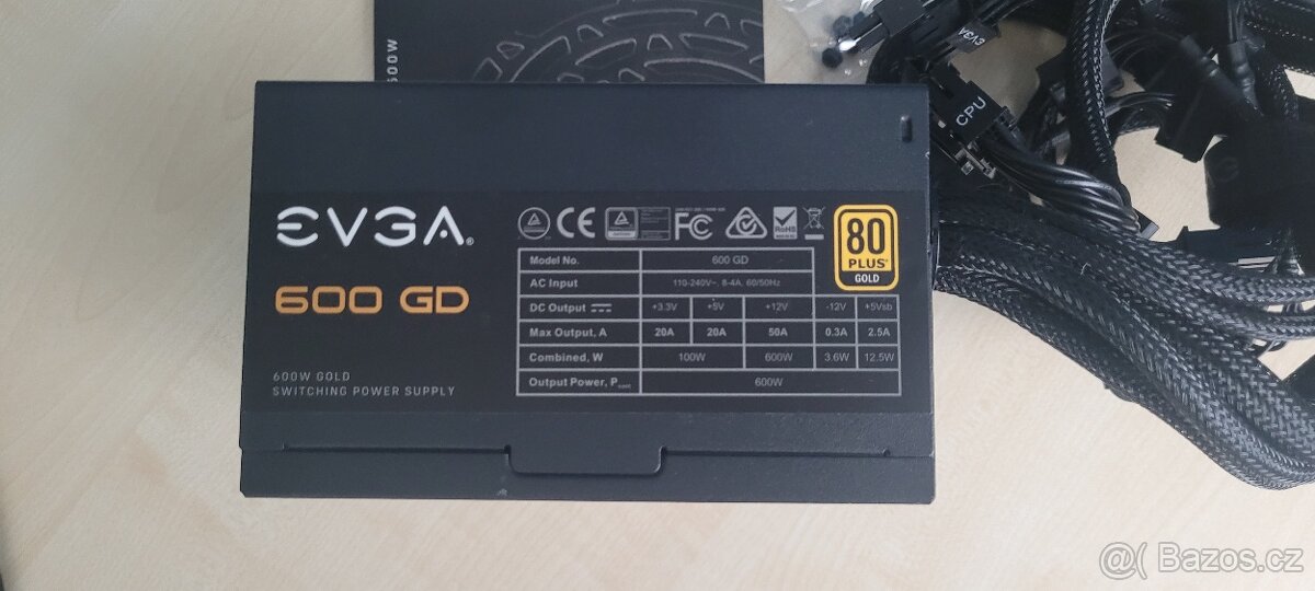 PC zdroj EVGA 600 GD - 7