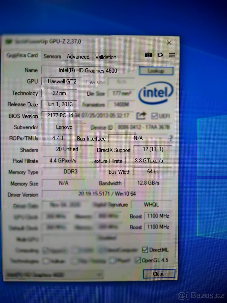 All In One Lenovo IdeaCentre B550 -i5 - 7