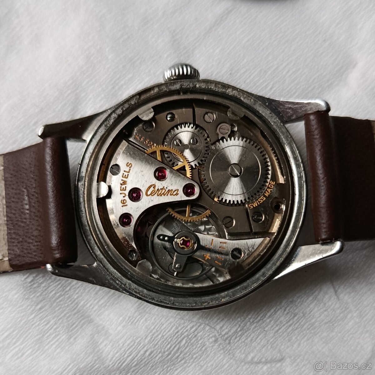 Švýcarské náramkové hodinky CERTINA Cal. 324 - 7