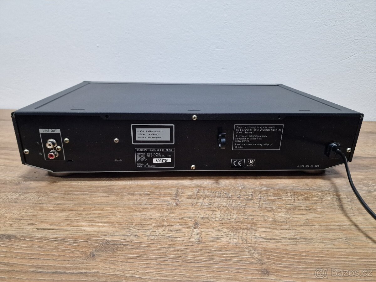 Cd přehrávač Sony Cdp-xe200 - 7