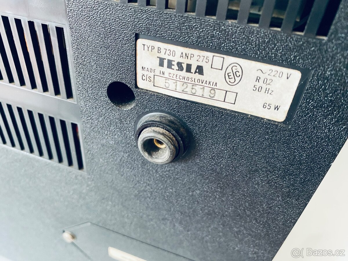 Kotoučový magnetofon Tesla B730, 80.léta - 7