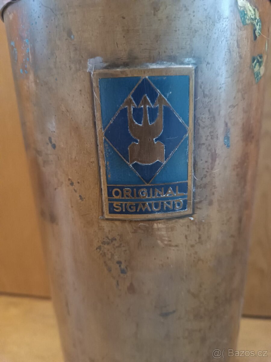 Starožitný mosazný postřikovač - 7