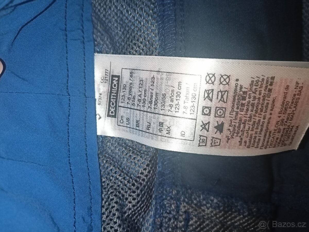 Detske kraťasy šortky vel 128 (7-8 let) TOP stav - 7