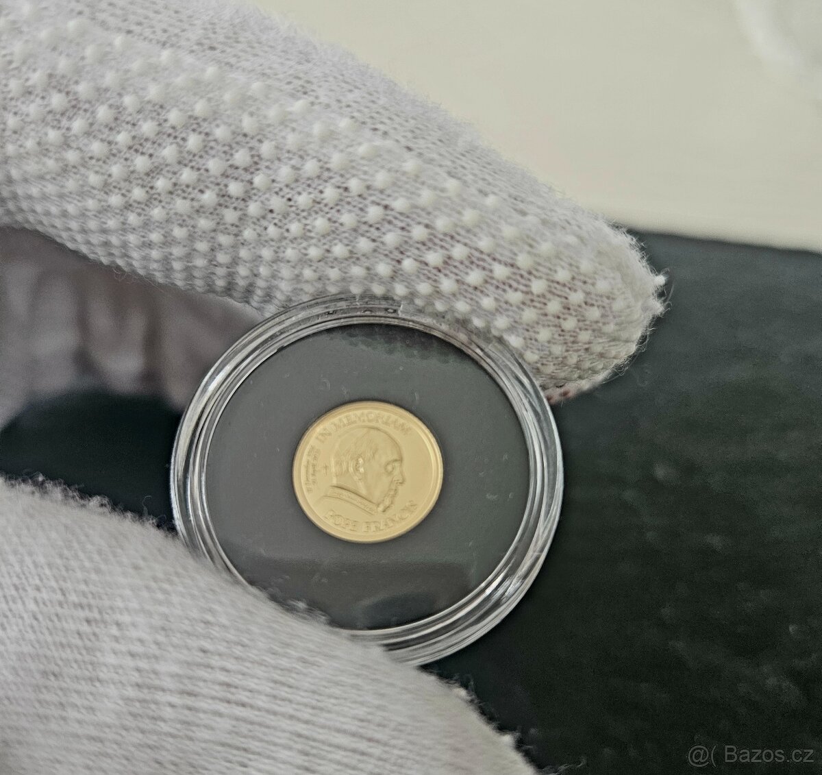 IN MEMORIAM Pápež František 1oz Ag a 0,5g Au mince - 7