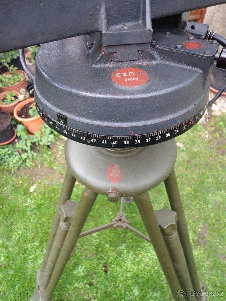 Druhá světová válka, puškohled 10x80 Flak optika cxn, komple - 7