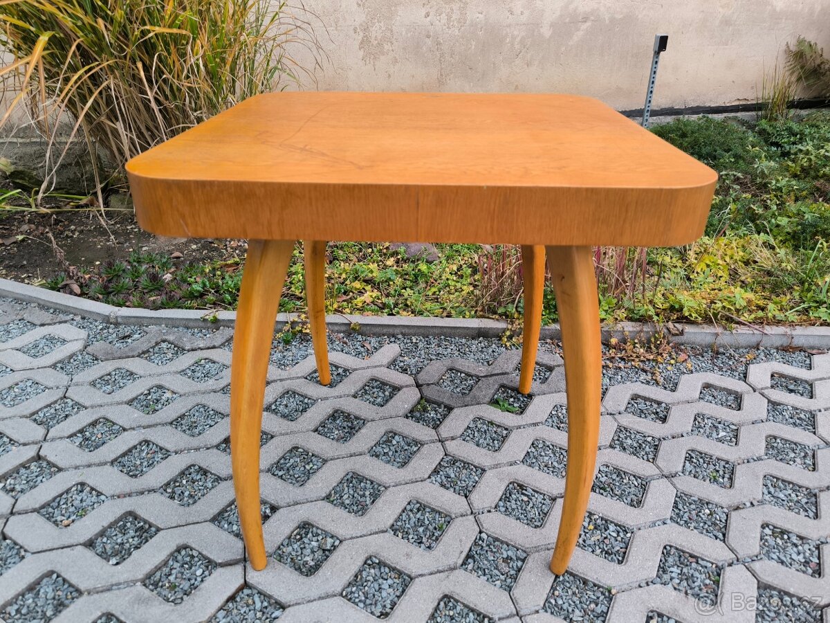 Art Deco konferenční stolek "Pavouk" - J. Halabala č.3 - 7
