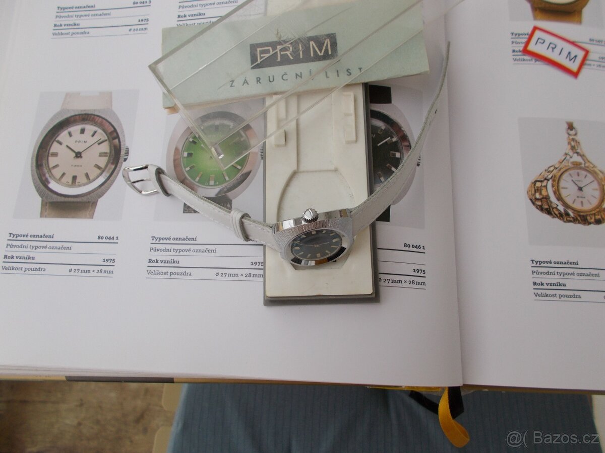 krasne damske trezor hodinky prim 1975 komplet nove - 7