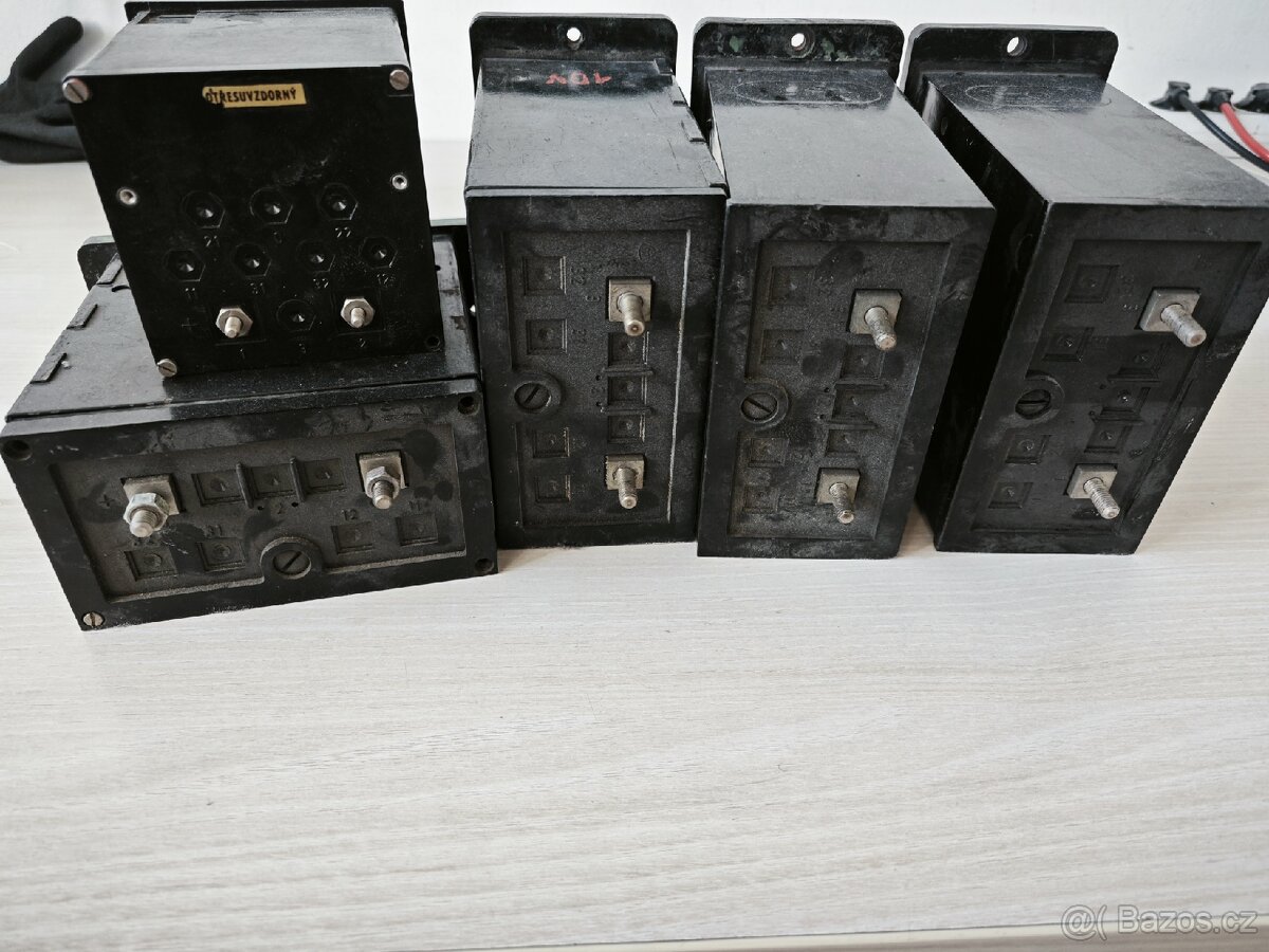 Měřiče z elektrické lokomotivy - 7